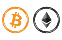 Bitcoin Ethereum logo